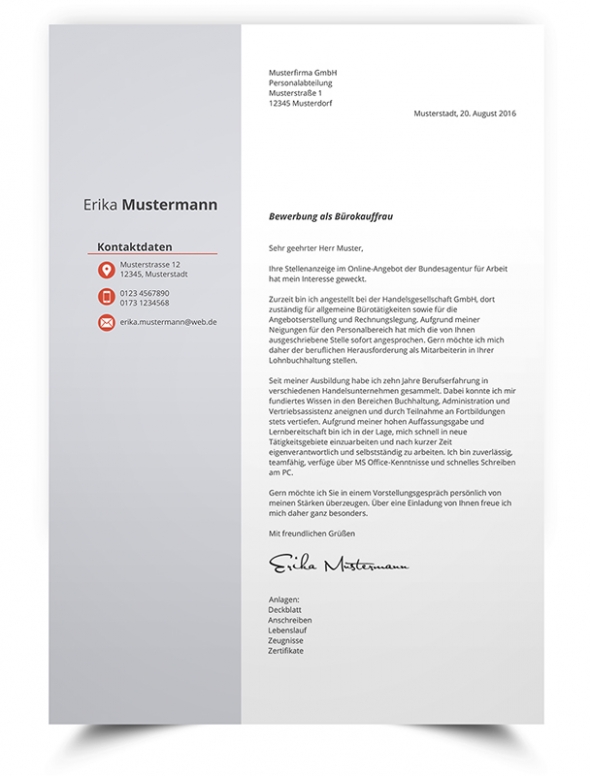 Bewerbungsdesign #11