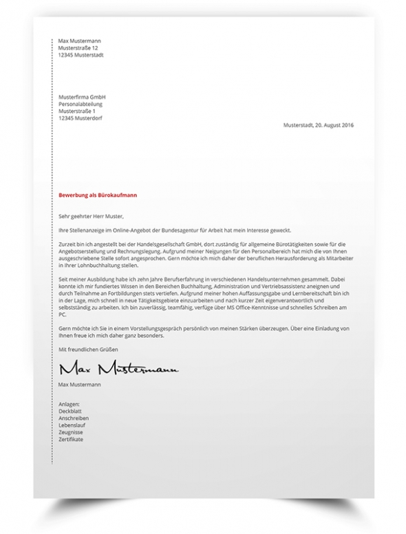 Bewerbungsdesign #16
