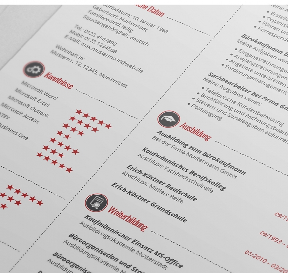 Bewerbungsdesign #16