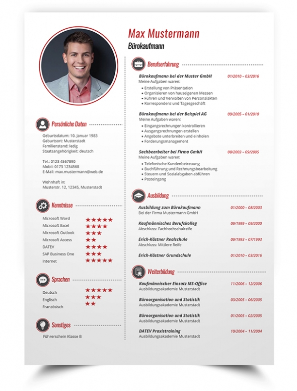 Bewerbungsdesign #16